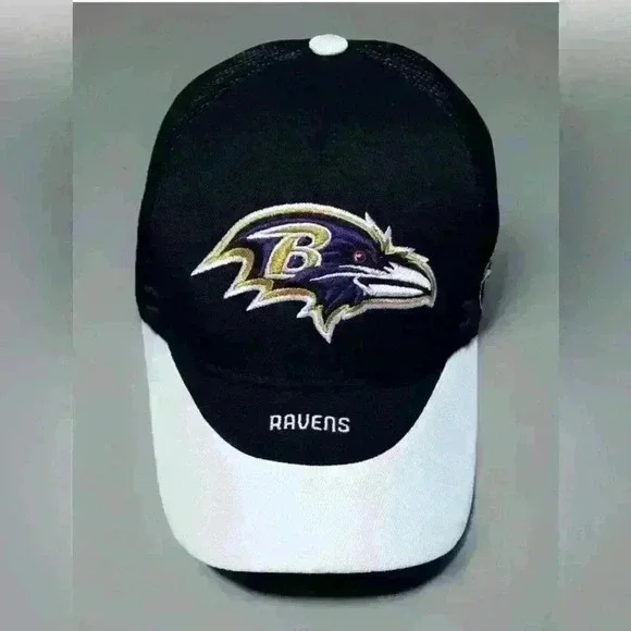 Baltimore Ravens Reebok NFL Equipment Football Hat One Size Fits All Mesh - Picture 1 of 8